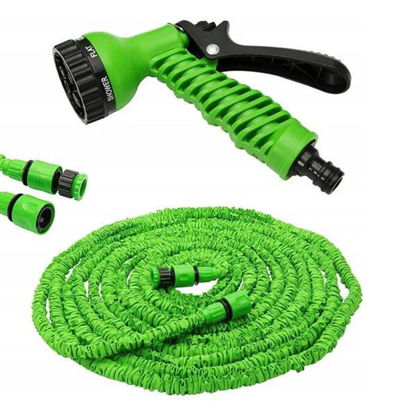 1+1 Regalo: Manguera de Jardín Extensible de 45 m + Dispositivo de Riego Incluido