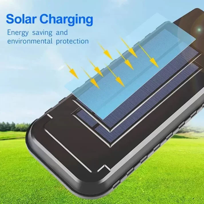 1+1 GRATIS: Lámpara Solar con Sensor de Movimiento y Control Remoto 300W