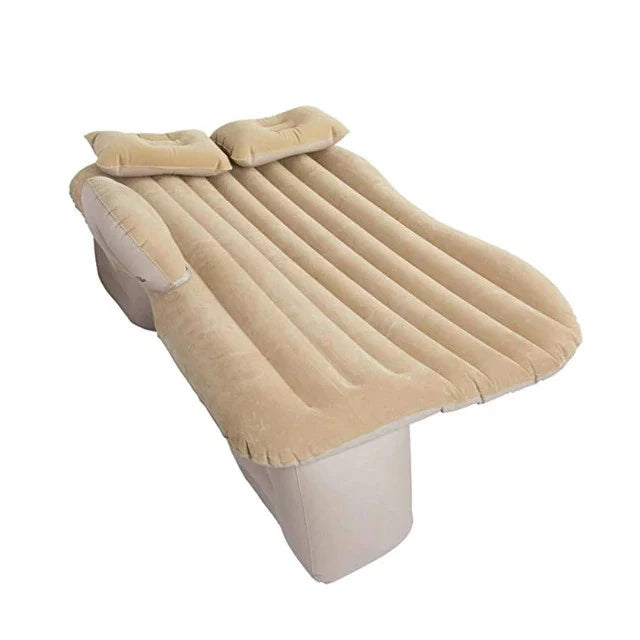 🔥¡LIQUIDACIÓN DE STOCK!🔥 Colchón Inflable para Coche, Fácil de Inflar, Incluye 2 Almohadas + REGALO Bomba de Aire